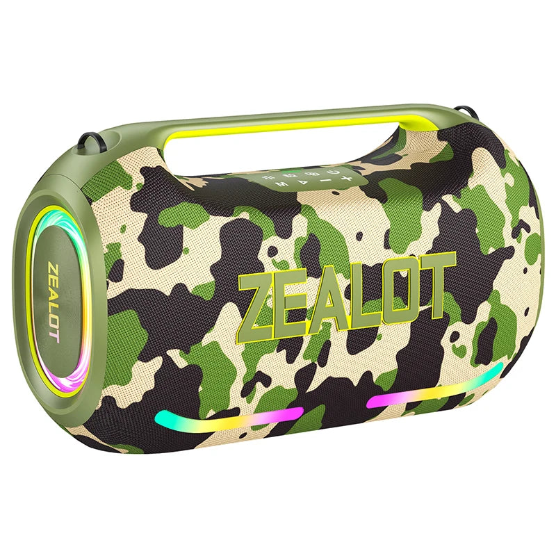 US-ZEALOT-ZE41 300W Big Power Portable Bluetooth Speaker Wireless TWS Subwoofer Bluetooth Speaker Waterproof Mobile HIFI Quality