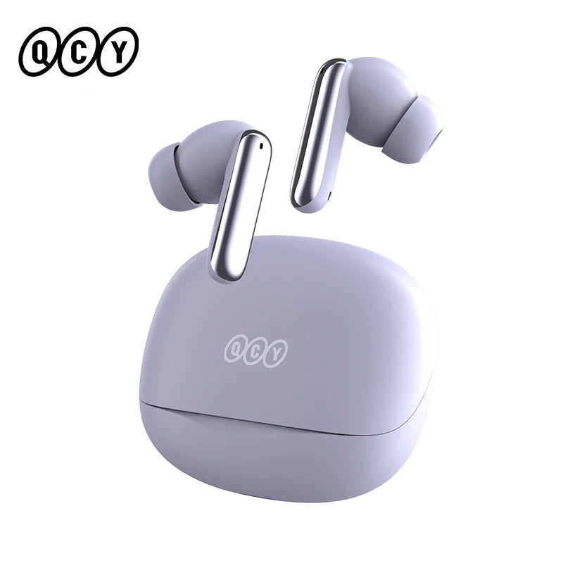 QCY Melobuds N50 ANC Wireless Earphone 6 Mics AI Call Noise Cancellation Bluetooth 5.4 Earbuds Dual Connection Headphone