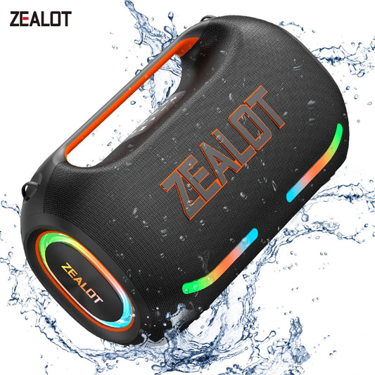 US-ZEALOT-ZE41 300W Big Power Portable Bluetooth Speaker Wireless TWS Subwoofer Bluetooth Speaker Waterproof Mobile HIFI Quality